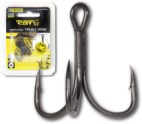 Curved Point Treble Hook DG