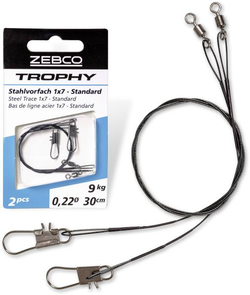 Trophy Bas de ligne acier 1x7 - Standard