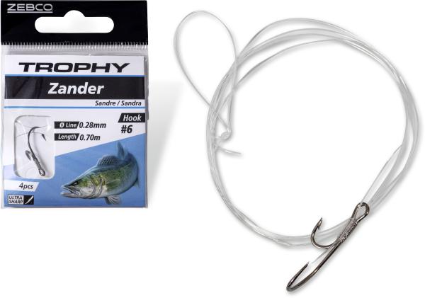 Anzuelos montados Trophy Zander